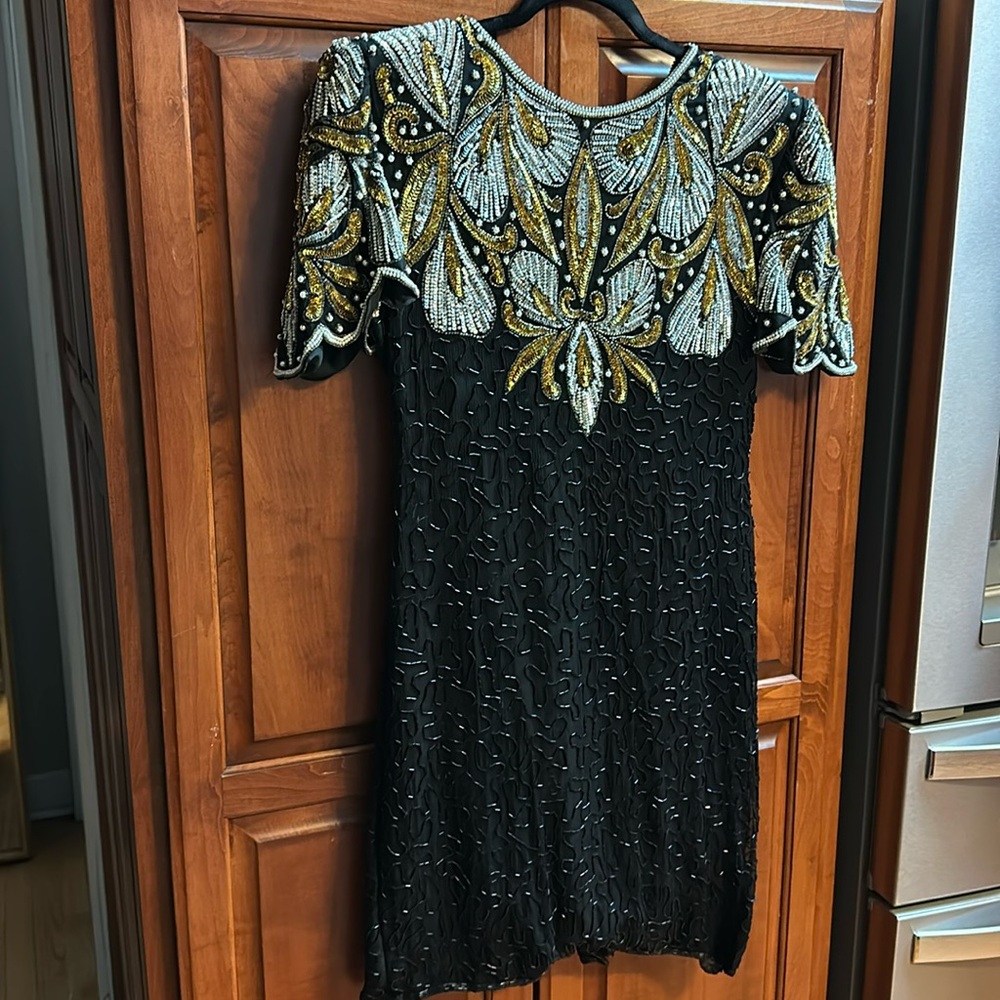 Vintage beaded dress